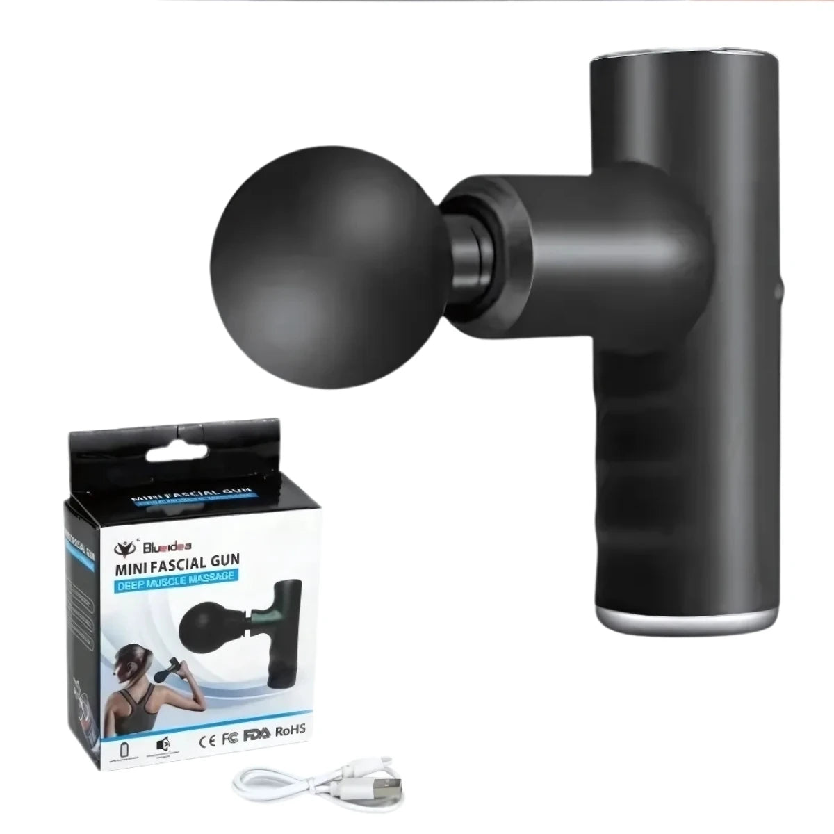 Mini Facial Gun Deep Muscle Massager Blueidea BLD-806