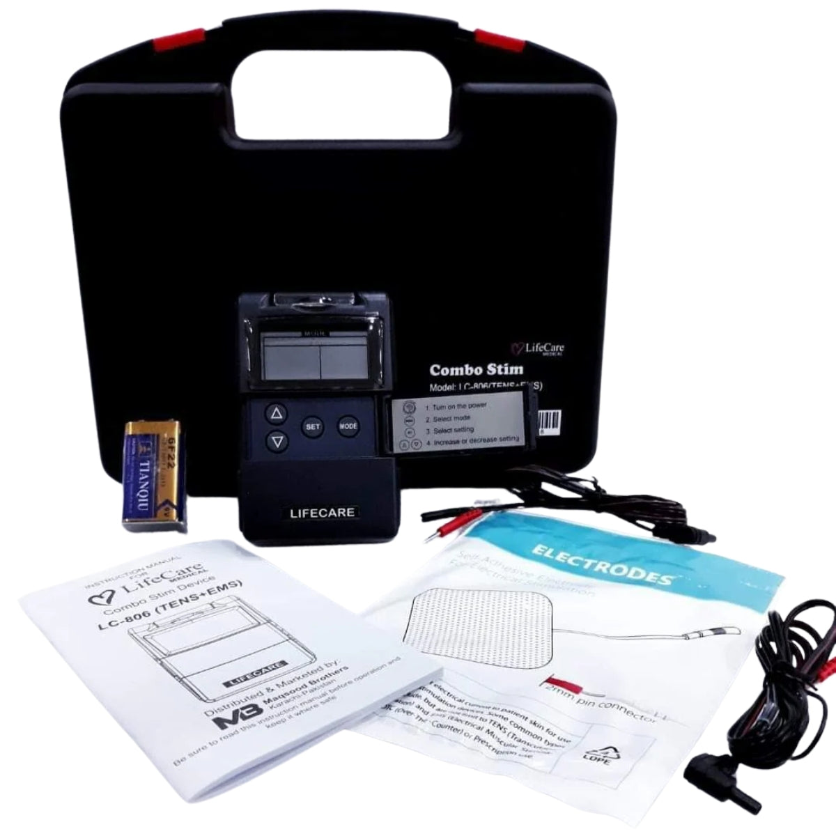 LifeCare LC-806 Combo Stim Tens+EMS Therapy Device