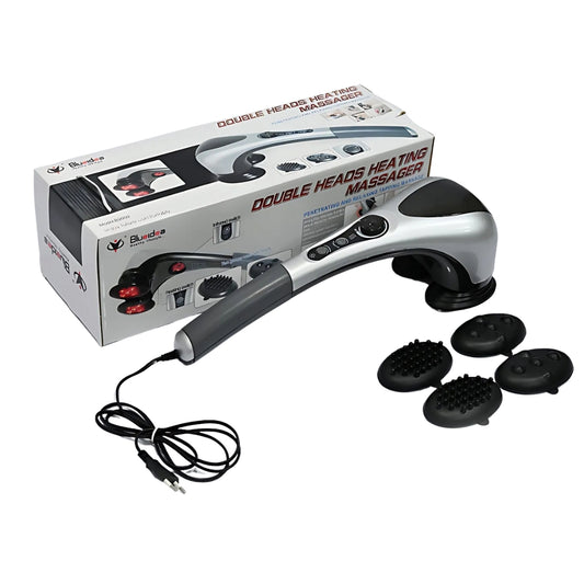 Double Heads Heating Massager