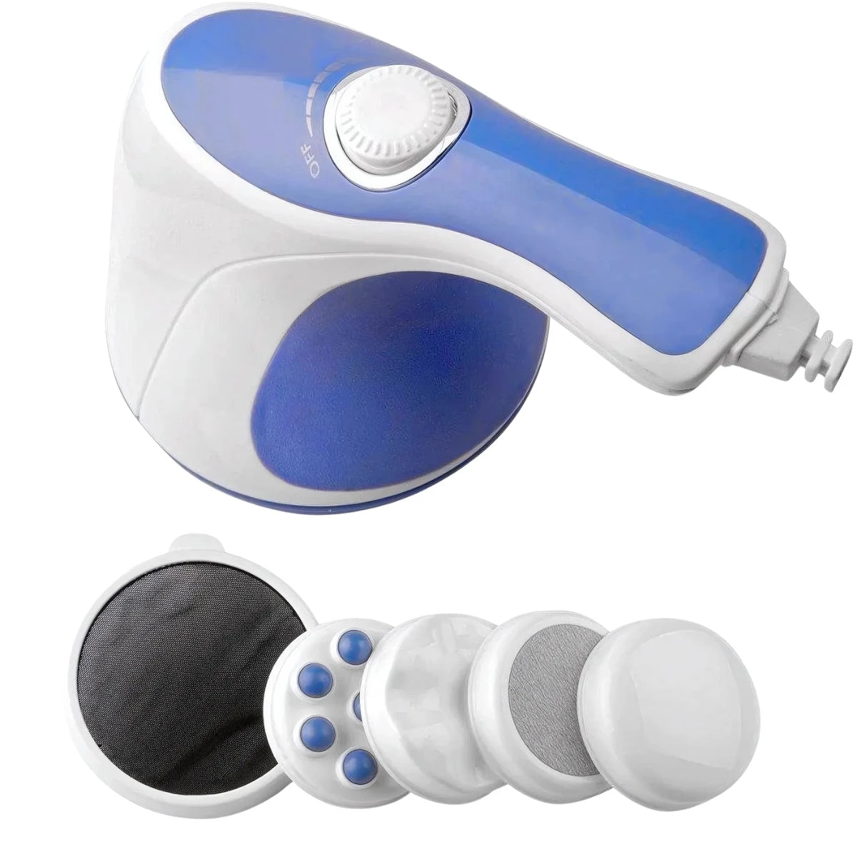 Relax and Spin Tone Massager – 5‑in‑1 Full Body Massager